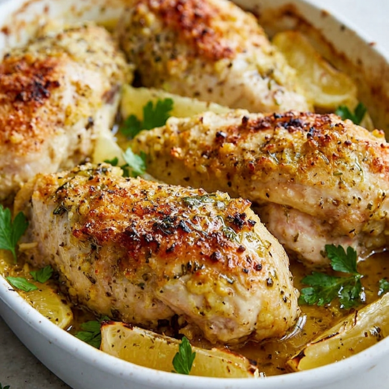 Marinated Bone in Chicken Breast