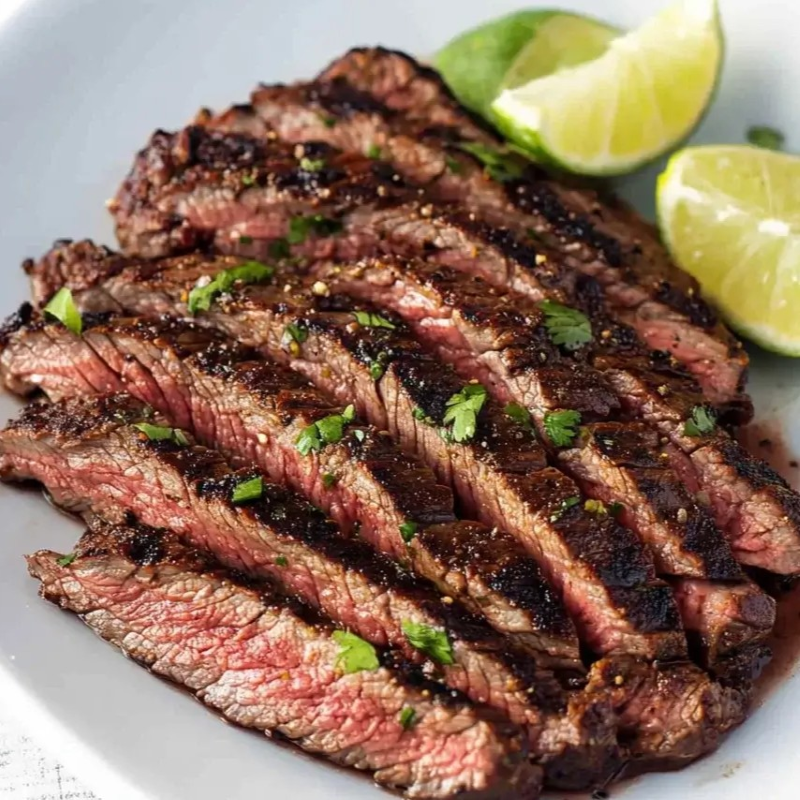 Marinated Coconut Lime Steak