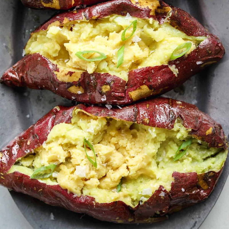 Roasted Japanese Sweet Potato