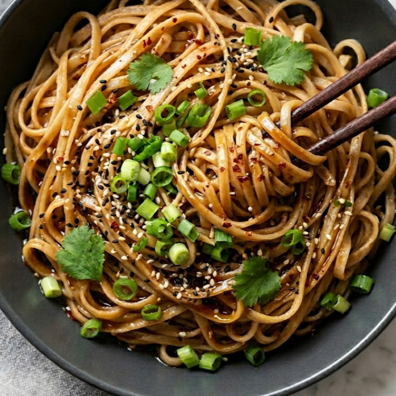 Vegan Spicy Noodles